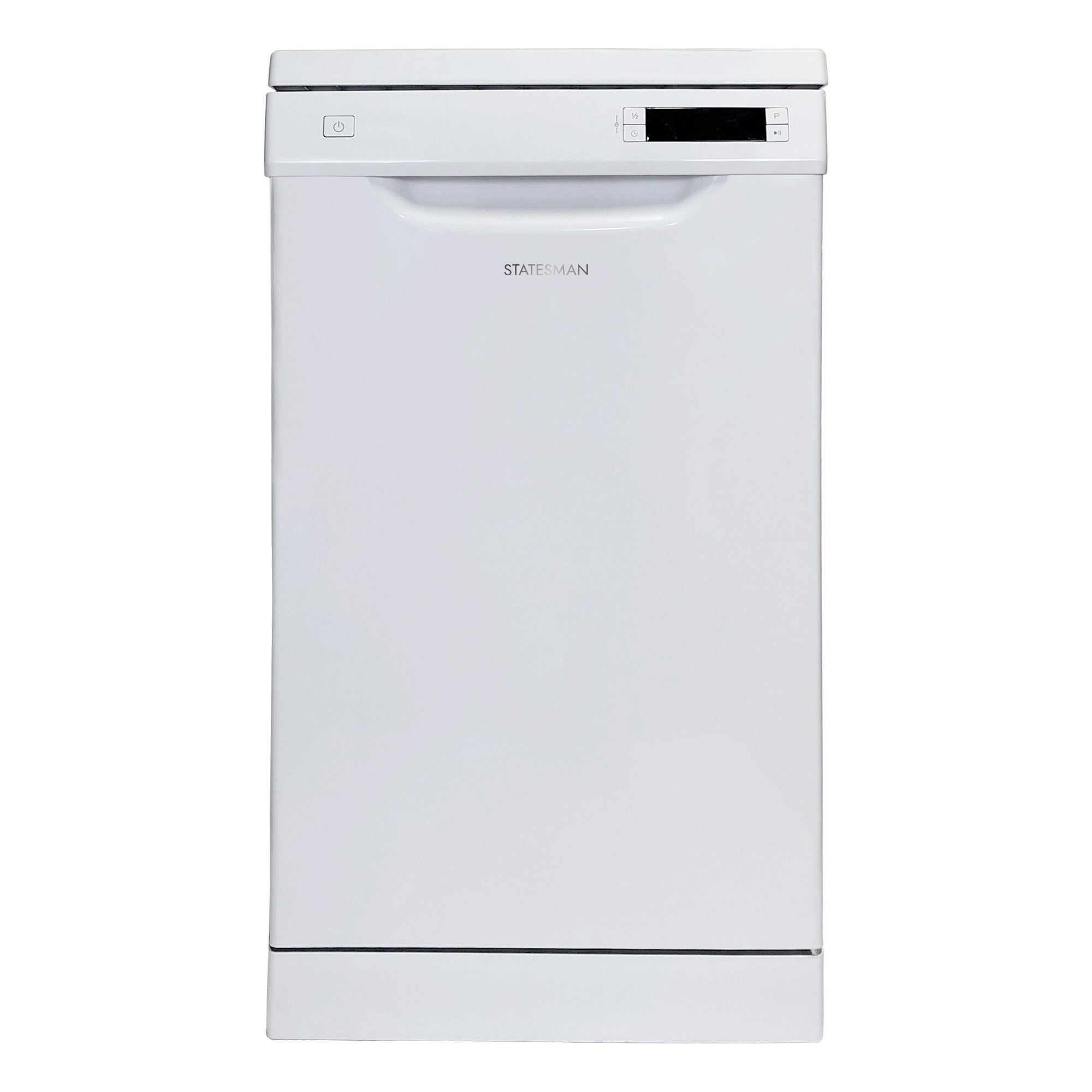 STATESMAN - 45cm Slimline 10 Place Dishwasher - White - FD10PWE - Kitchenary
