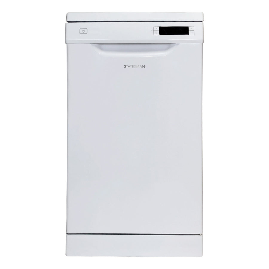STATESMAN - 45cm Slimline 10 Place Dishwasher - White - FD10PWE - Kitchenary