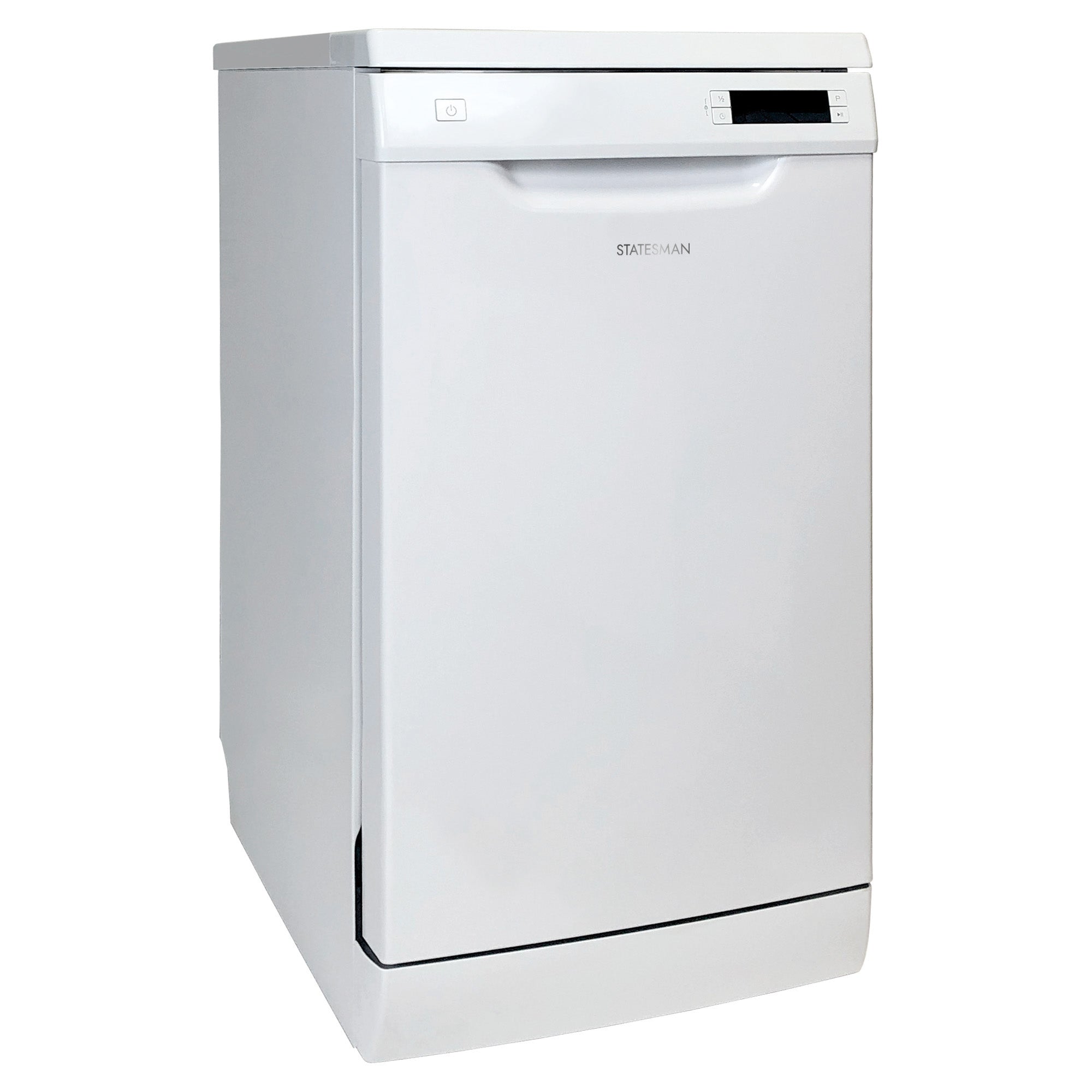 STATESMAN - 45cm Slimline 10 Place Dishwasher - White - FD10PWE - Kitchenary