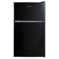 STATESMAN - 47cm Under Counter Fridge Freezer - Black - UC047FFB - Kitchenary