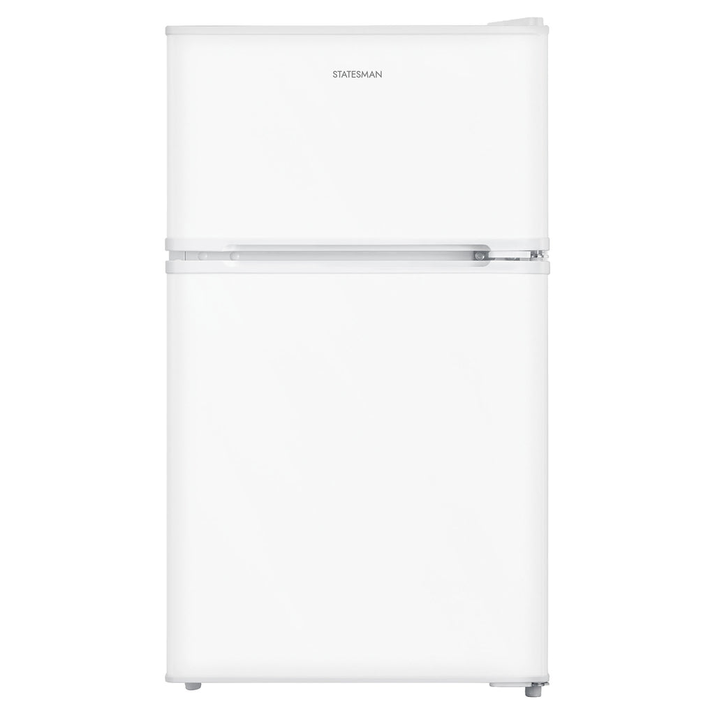 STATESMAN - 47cm Under Counter Fridge Freezer - White - UC047FFW - Kitchenary