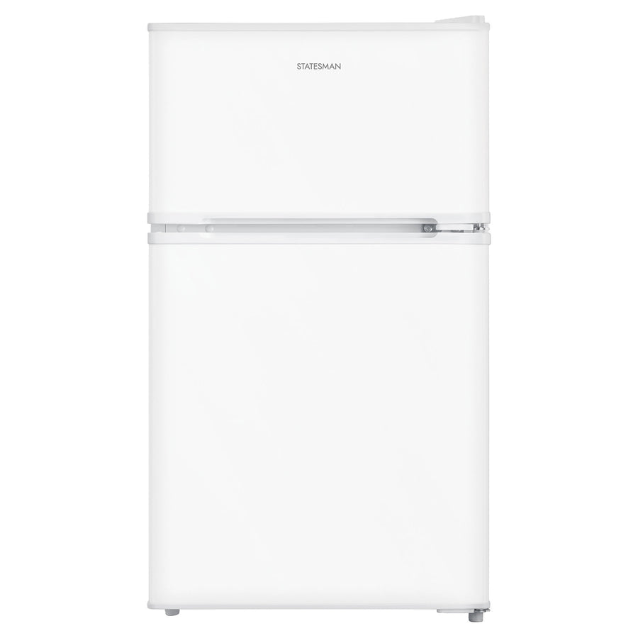 STATESMAN - 47cm Under Counter Fridge Freezer - White - UC047FFW - Kitchenary