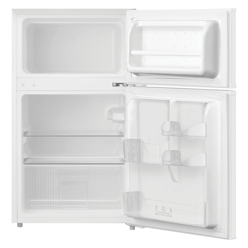 STATESMAN - 47cm Under Counter Fridge Freezer - White - UC047FFW - Kitchenary