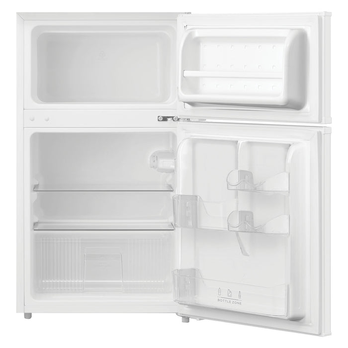 STATESMAN - 47cm Under Counter Fridge Freezer - White - UC047FFW - Kitchenary