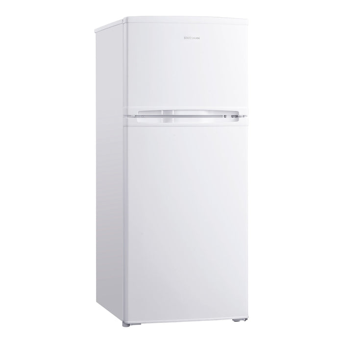 STATESMAN - 50cm 80/20 Freestanding Fridge Freezer - White - F1230APWE - Kitchenary