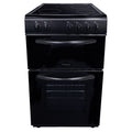 STATESMAN - 50cm Electric Double Oven, Ceramic - Black - EDC50B - Kitchenary