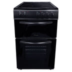 STATESMAN - 50cm Electric Double Oven, Ceramic - Black - EDC50B - Kitchenary