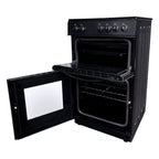 STATESMAN - 50cm Electric Double Oven, Ceramic - Black - EDC50B - Kitchenary