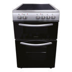STATESMAN - 50cm Electric Double Oven, Ceramic - Silver - EDC50S - Kitchenary