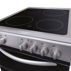 STATESMAN - 50cm Electric Double Oven, Ceramic - Silver - EDC50S - Kitchenary