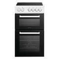 STATESMAN - 50cm Electric Double Oven, Ceramic - White - EDC150W - Kitchenary