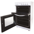 STATESMAN - 50cm Electric Double Oven, Ceramic - White - EDC50W - Kitchenary