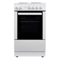 STATESMAN - 50cm Single Cavity Electric Cooker White - DELTA50W - Kitchenary