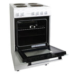 STATESMAN - 50cm Single Cavity Electric Cooker White - DELTA50W - Kitchenary