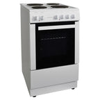 STATESMAN - 50cm Single Cavity Electric Cooker White - DELTA50W - Kitchenary