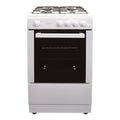 STATESMAN - 50cm Single Cavity Gas Cooker White - STUDIO2 - Kitchenary