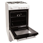 STATESMAN - 50cm Single Cavity Gas Cooker White - STUDIO2 - Kitchenary
