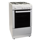 STATESMAN - 50cm Single Cavity Gas Cooker White - STUDIO2 - Kitchenary