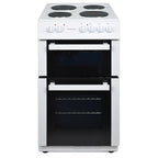 STATESMAN - 50cm Twin Cavity Electric Cooker White - FUSION50W - Kitchenary