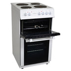 STATESMAN - 50cm Twin Cavity Electric Cooker White - FUSION50W - Kitchenary