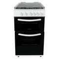 STATESMAN - 50cm Twin Cavity, Lidded, Gas - White - GTL50W - Kitchenary