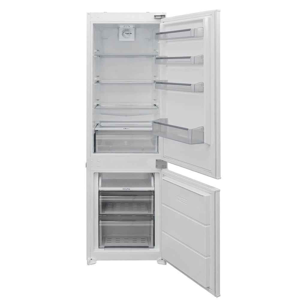 STATESMAN - 55cm Integrated 50/50 Frost Free Fridge Freezer - White - BIFF15050FF - Kitchenary