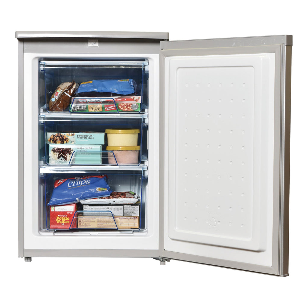 STATESMAN - 55cm Under Counter Freezer - Silver - U355S - Kitchenary