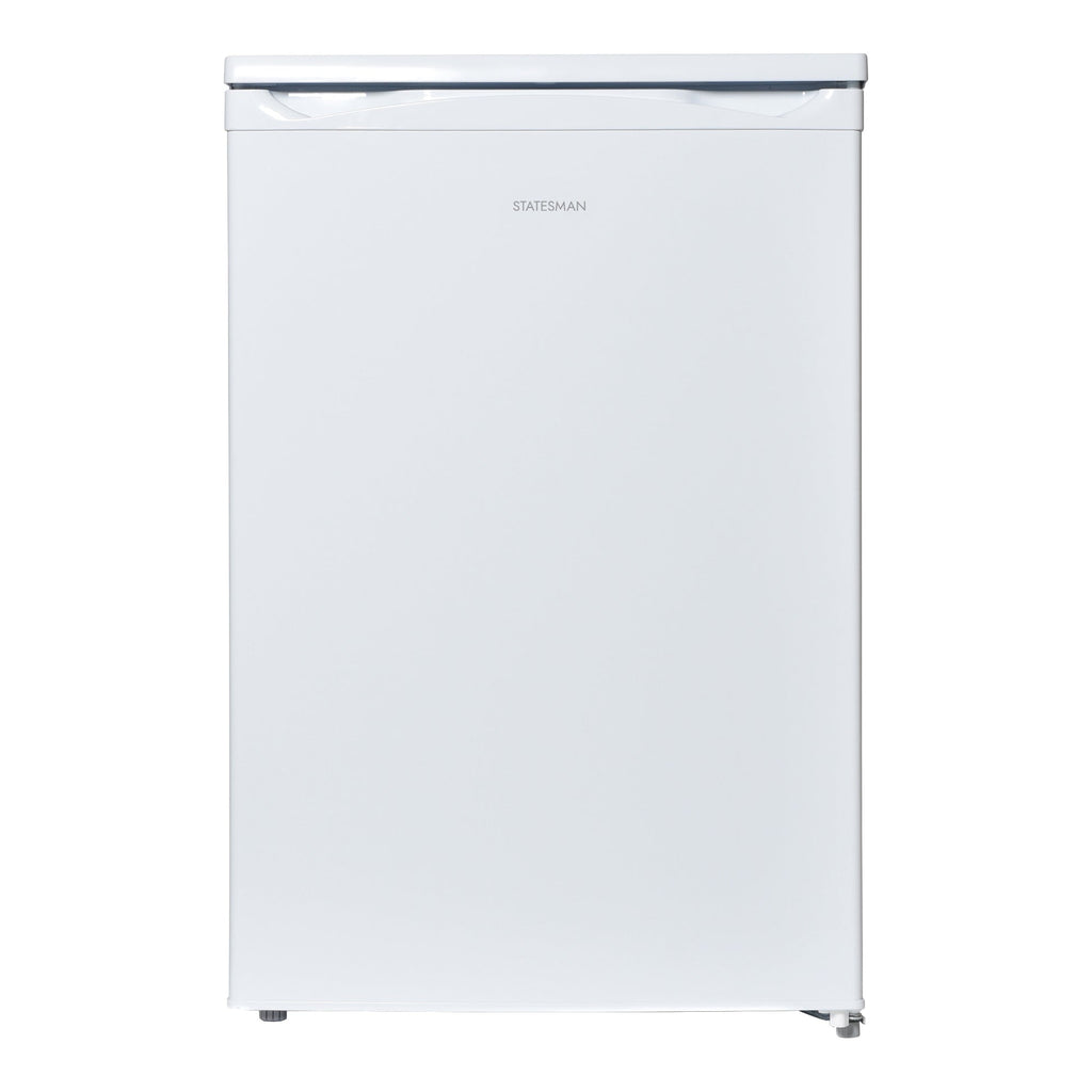 STATESMAN - 55cm Under Counter Fridge with 4* Ice Box - White - R155W - Kitchenary