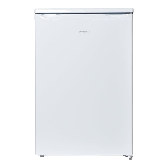 STATESMAN - 55cm Under Counter Fridge with 4* Ice Box - White - R155W - Kitchenary