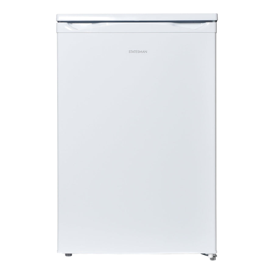 STATESMAN - 55cm Under Counter Fridge with 4* Ice Box - White - R155W - Kitchenary