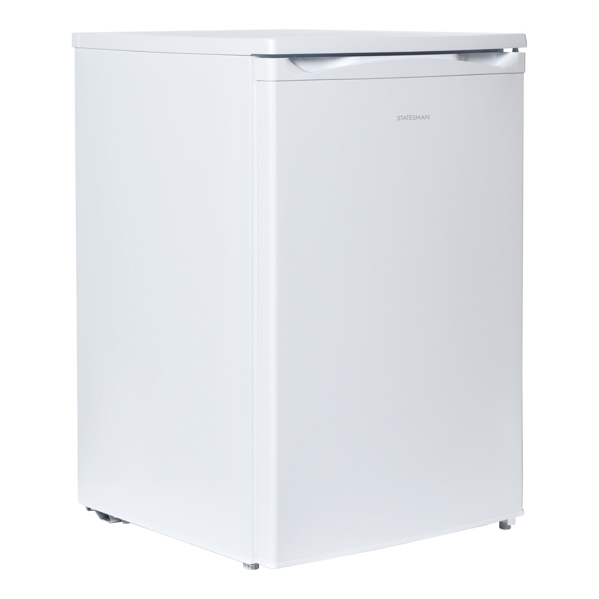 STATESMAN - 55cm Under Counter Fridge with 4* Ice Box - White - R155W - Kitchenary