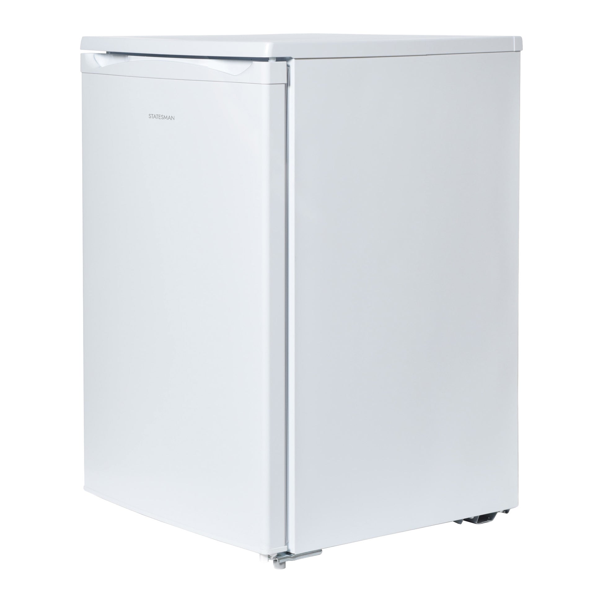 STATESMAN - 55cm Under Counter Fridge with 4* Ice Box - White - R155W - Kitchenary