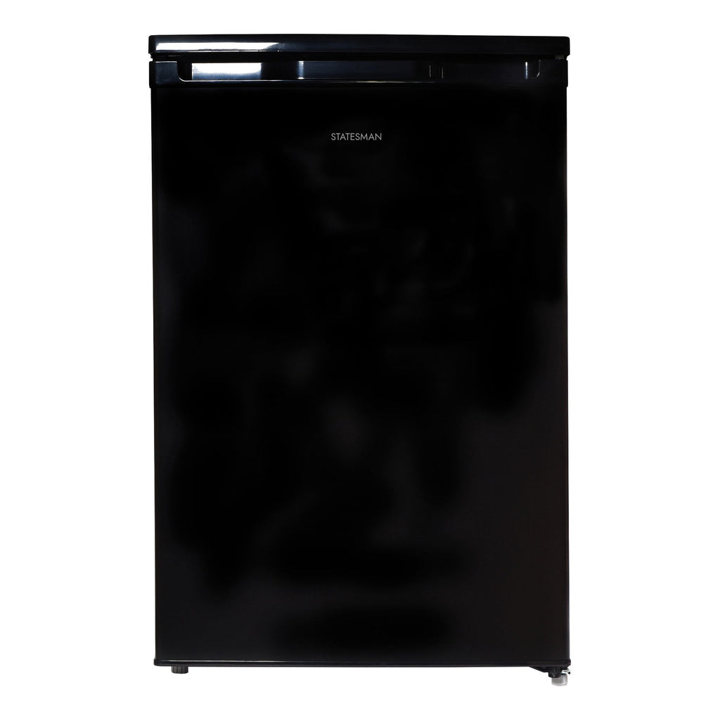 STATESMAN - 55cm Under Counter Larder Fridge - Black - L255B - Kitchenary