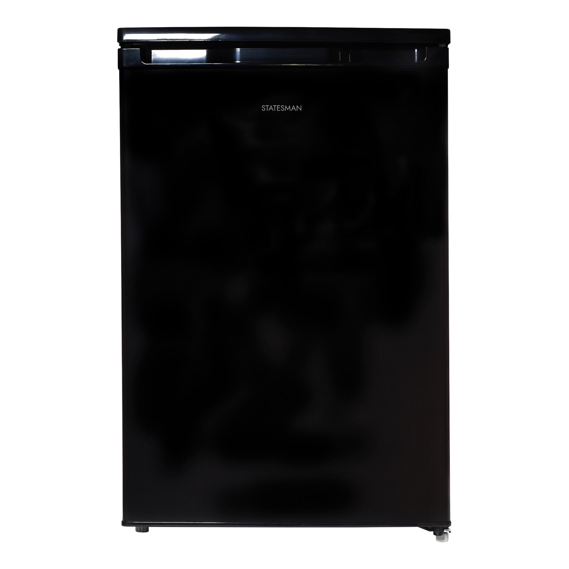 STATESMAN - 55cm Under Counter Larder Fridge - Black - L255B - Kitchenary