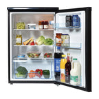 STATESMAN - 55cm Under Counter Larder Fridge - Black - L255B - Kitchenary
