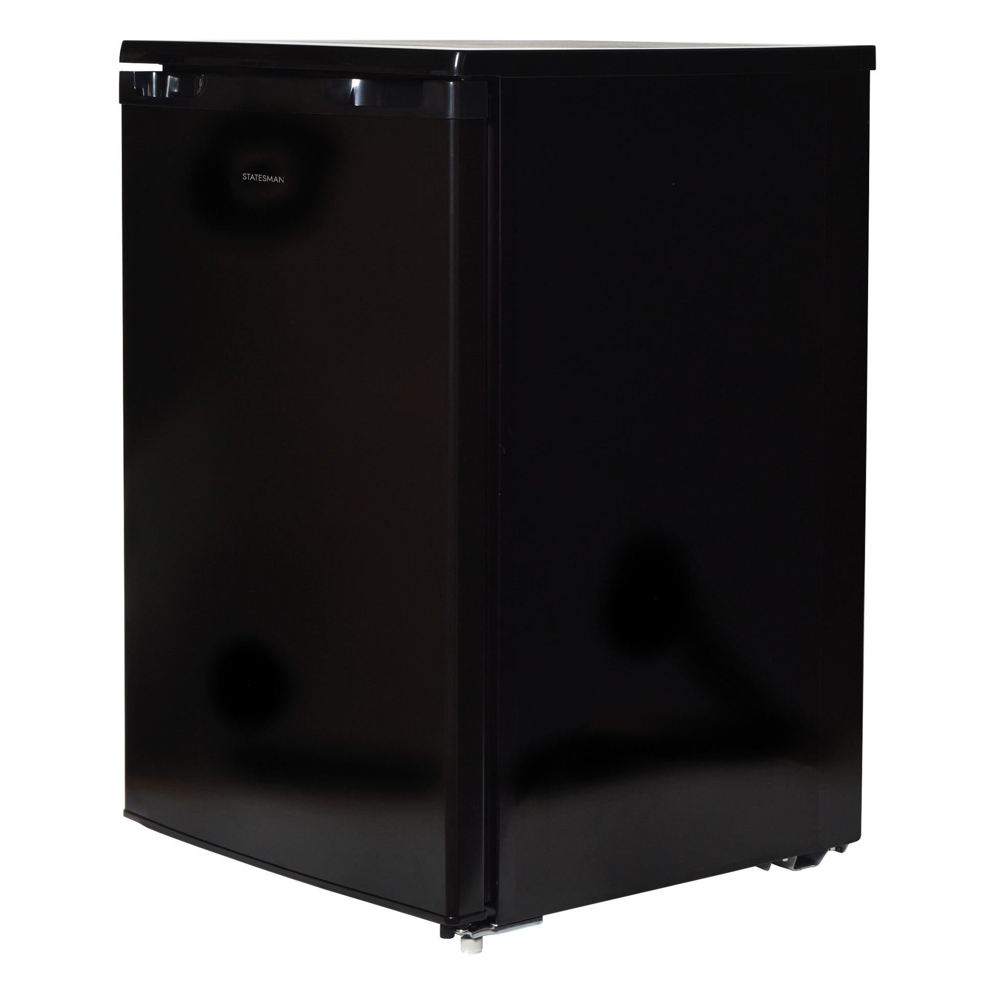 STATESMAN - 55cm Under Counter Larder Fridge - Black - L255B - Kitchenary