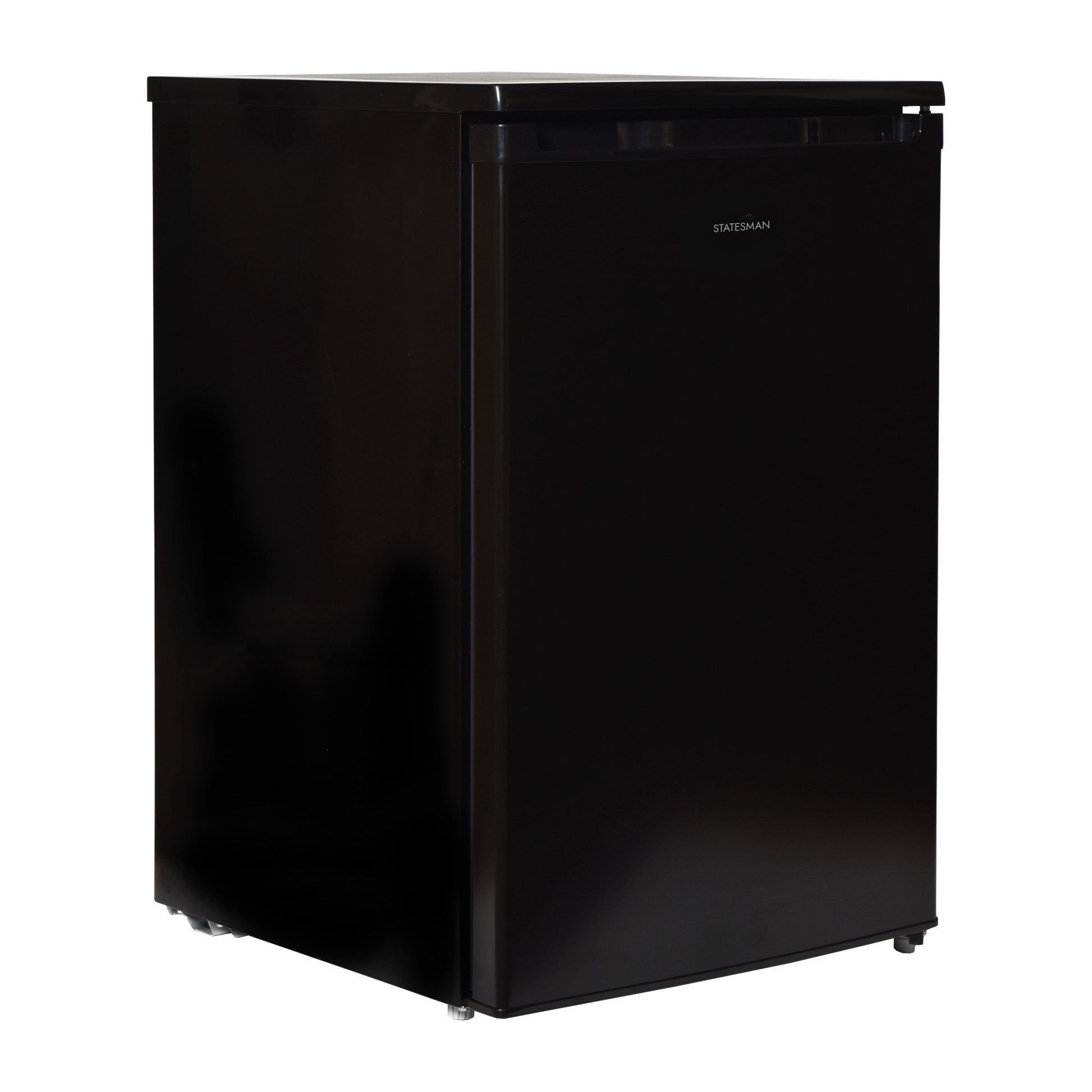 STATESMAN - 55cm Under Counter Larder Fridge - Black - L255B - Kitchenary