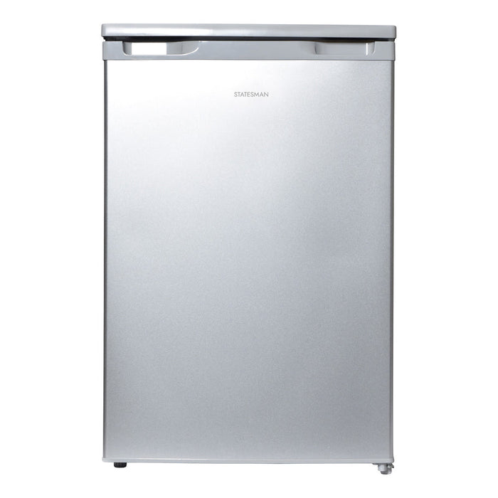 STATESMAN - 55cm Under Counter Larder Fridge - Silver - L255S - Kitchenary