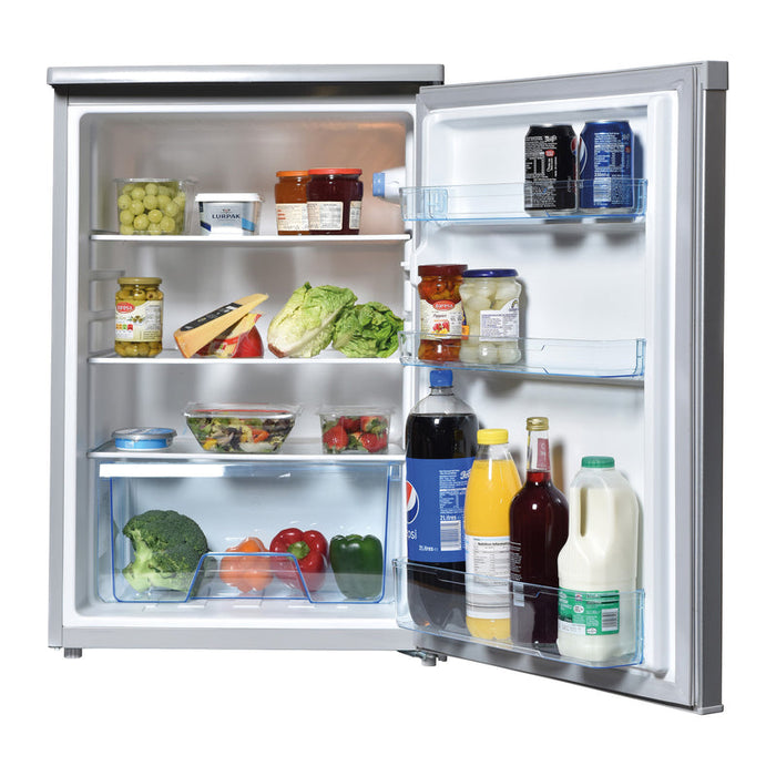 STATESMAN - 55cm Under Counter Larder Fridge - Silver - L255S - Kitchenary