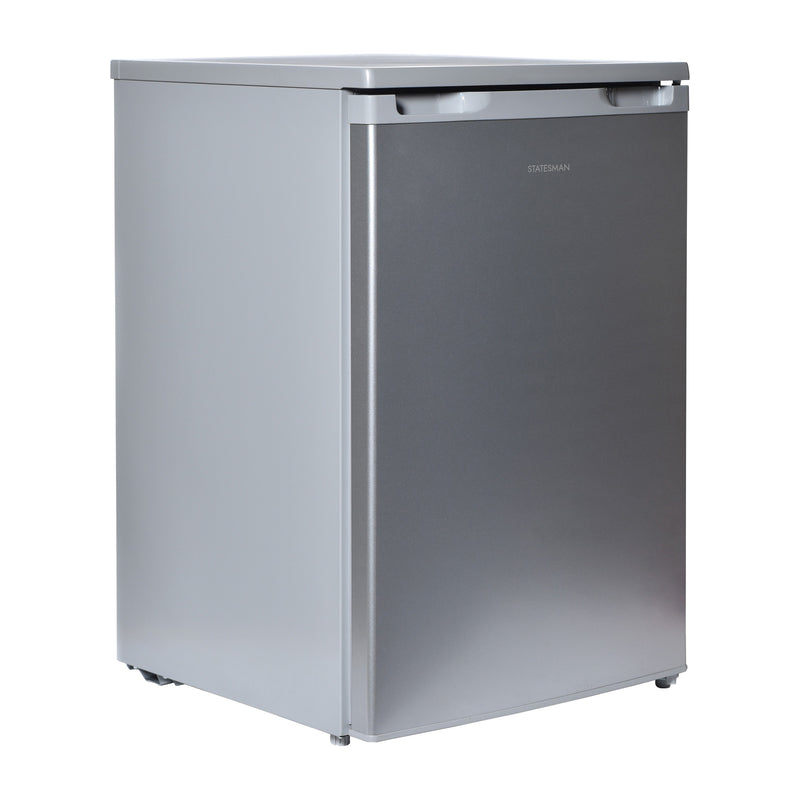 STATESMAN - 55cm Under Counter Larder Fridge - Silver - L255S - Kitchenary