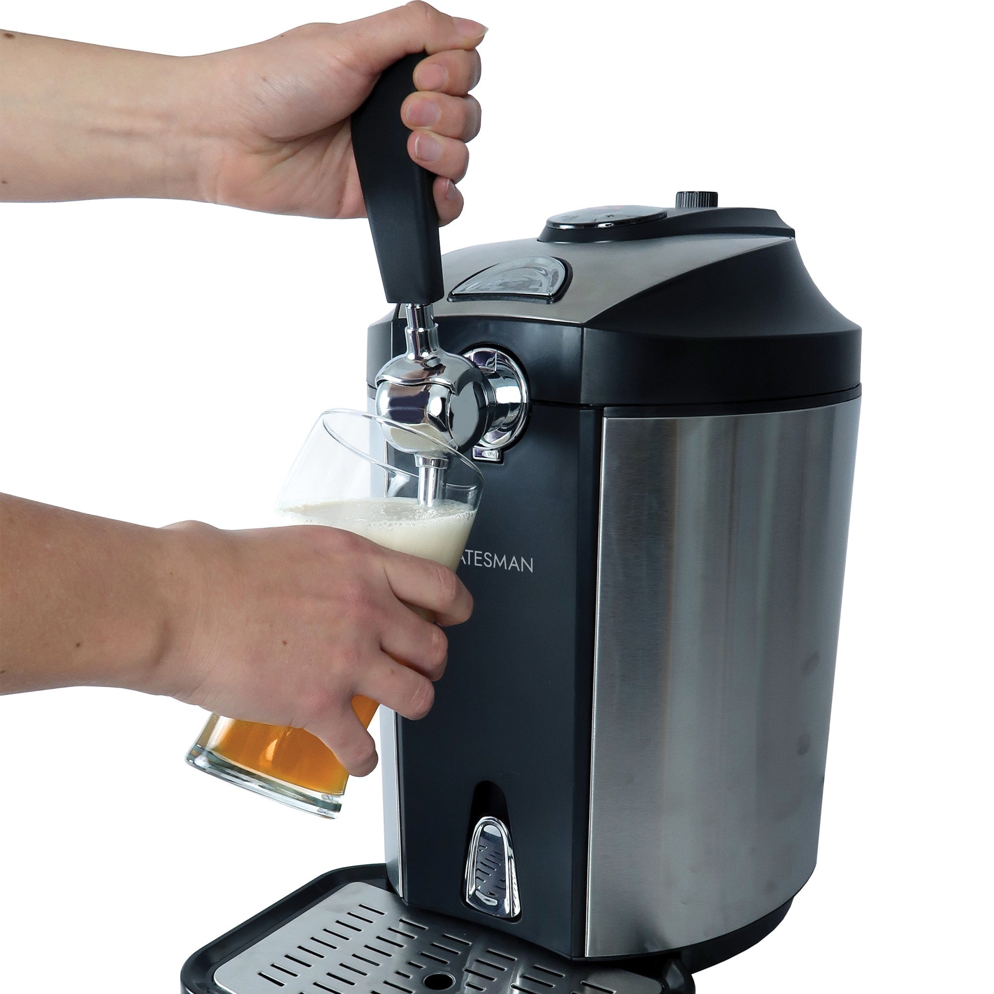 STATESMAN - 5L Chilled Draft Beer Dispenser - Stainless Steel - SKBD500SS - Kitchenary