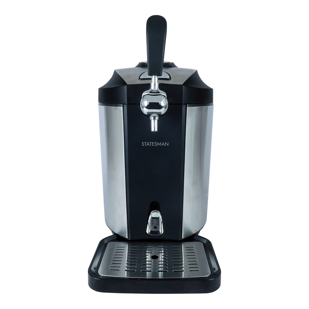 STATESMAN - 5L Chilled Draft Beer Dispenser - Stainless Steel - SKBD500SS - Kitchenary