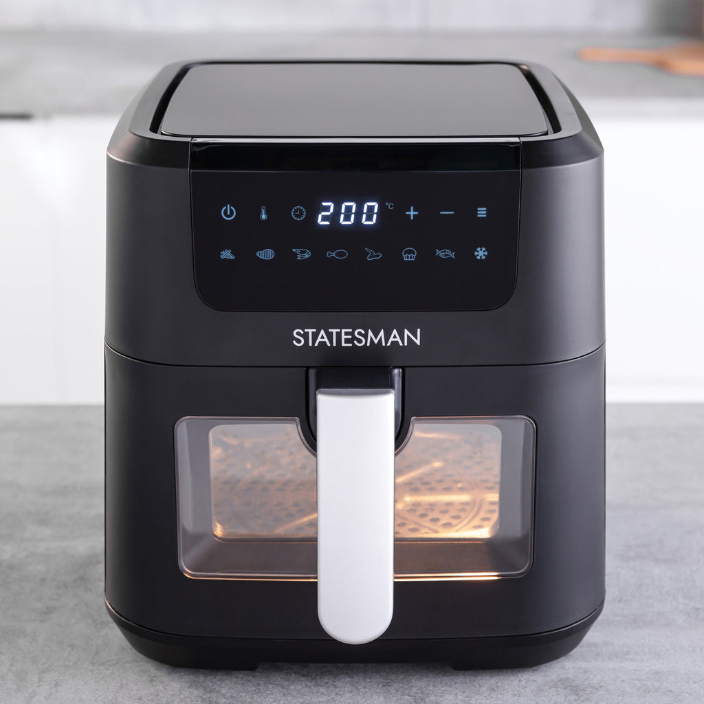 STATESMAN - 5L Digital Air Fryer - Black - SKAF05015BK - Kitchenary