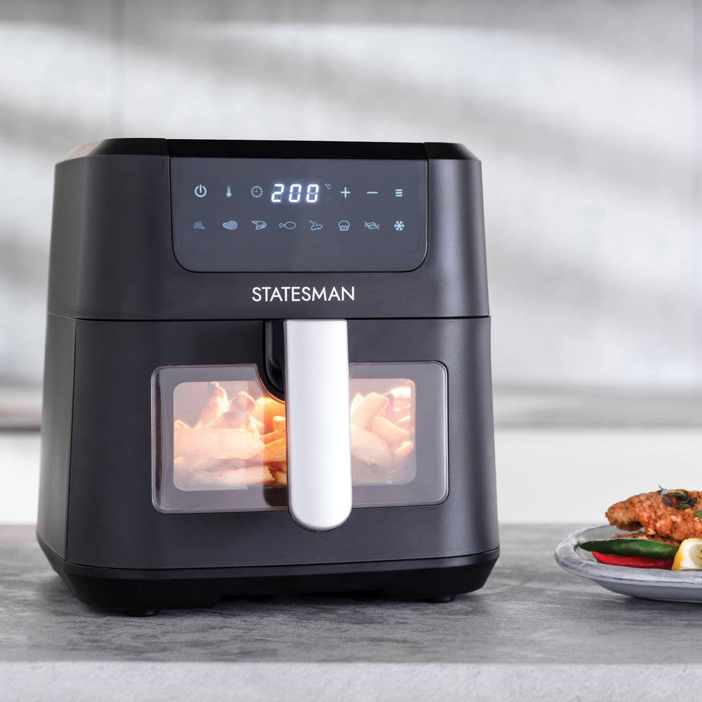 STATESMAN - 5L Digital Air Fryer - Black - SKAF05015BK - Kitchenary