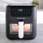 STATESMAN - 5L Digital Air Fryer - Black - SKAF05015BK - Kitchenary
