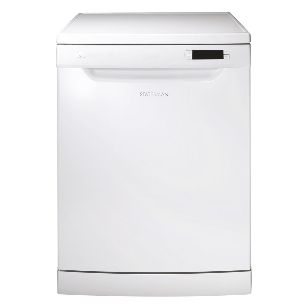 STATESMAN - 60cm 12 Place Dishwasher - White - FD12PWE - Kitchenary