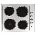 STATESMAN - 60cm 4 Plate Electric Hob - Stainless Steel - EH160SS - Kitchenary