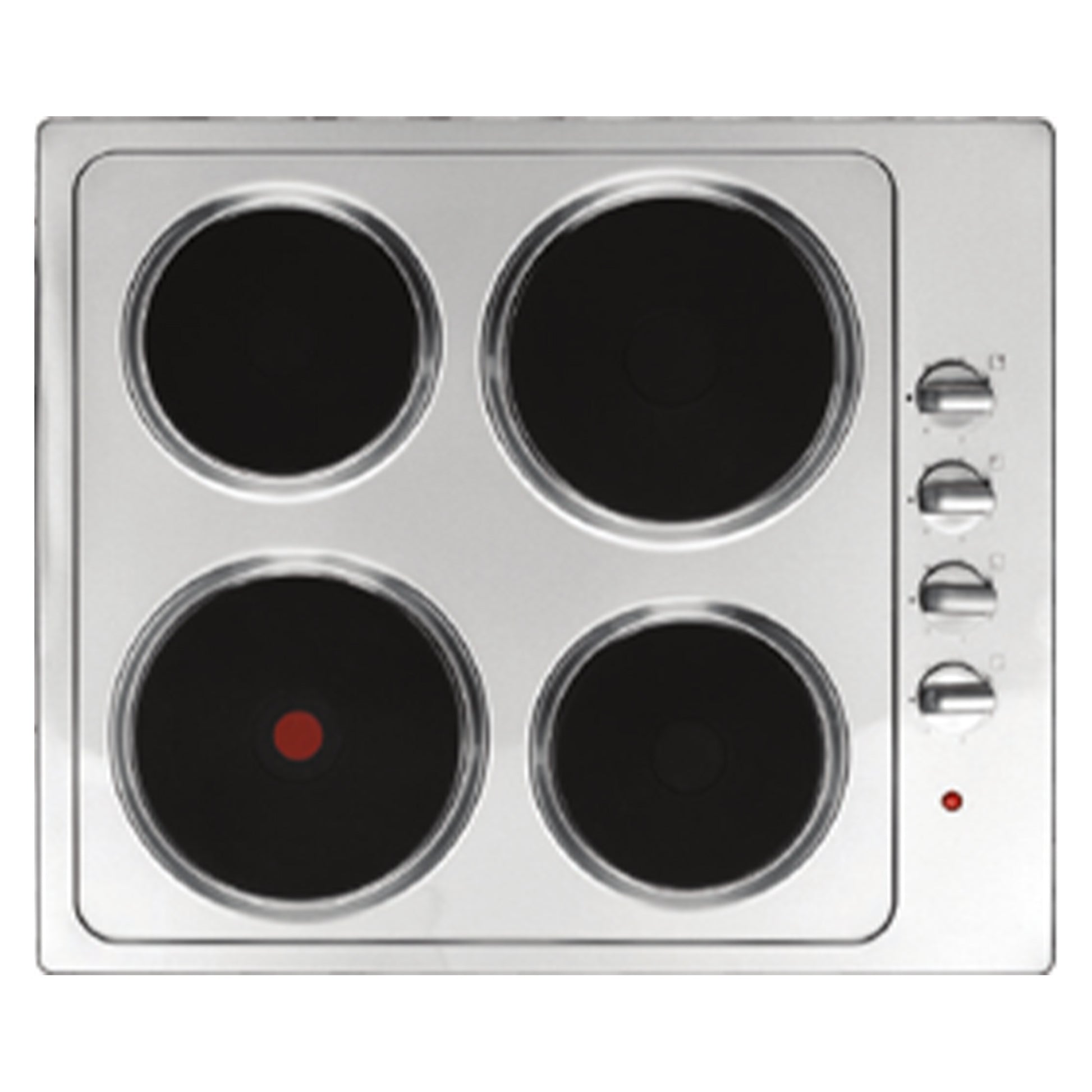STATESMAN - 60cm 4 Plate Electric Hob - Stainless Steel - EH160SS - Kitchenary