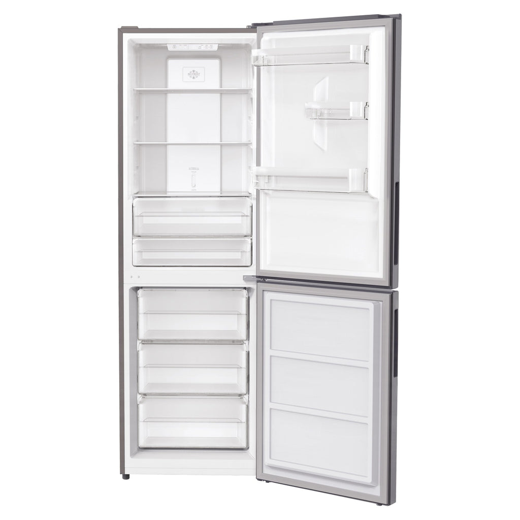 STATESMAN - 60cm 60/40 Total No Frost Fridge Freezer with LED Display - Inox - TNF1860XE - Kitchenary