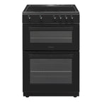 STATESMAN - 60cm Electric Double Oven, Ceramic - Black - EDC60B2 - Kitchenary